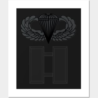 Officer - Rank - Cpt - Airborne Posters and Art